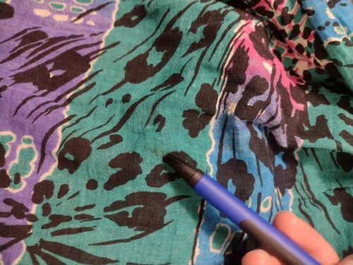 Styles To Go Maxi Skirt Colorful Animal Print Pleated Jade Women's Size Small - Picture 12 of 19