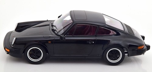 1983 PORSCHE 911 CARRERA 3.0 COUPE BLACK by KK SCALE MODELS NEW SEALED MODEL - Picture 3 of 5
