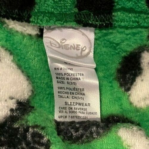 Disney Girls Flannel Mickey Mouse Shorts Sleepwear Size 3/5 - Picture 2 of 3