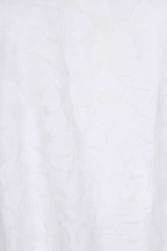 Alfani Ivory Floral Burnout Illusion Top M - Picture 3 of 3
