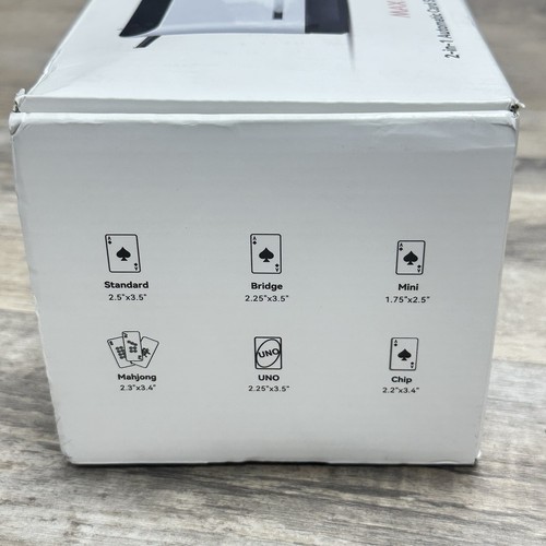 KPAW MAX 6 WHITE Automatic Card Shuffler & Dealer - New Open Box - Picture 4 of 8