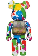 MY FIRST BE@RBRICK B@BY COLOR SPLASH Ver. 400% Bearbrick Toy Action Figure Box