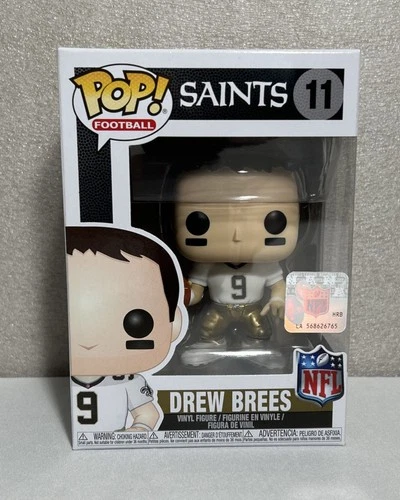 Funko Pop! Vinyl: Drew Brees #11 New Orleans Saints NFL Collectible New In Box
