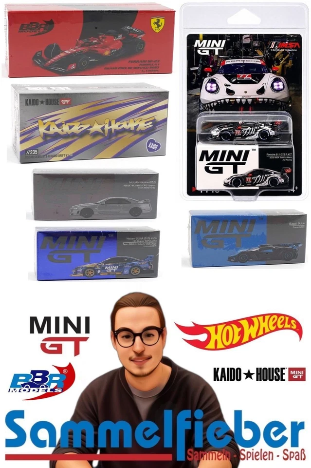 Mini GT, Kaido House & Hot Wheels - Diecast Verkaufsstream by sammel-fieber