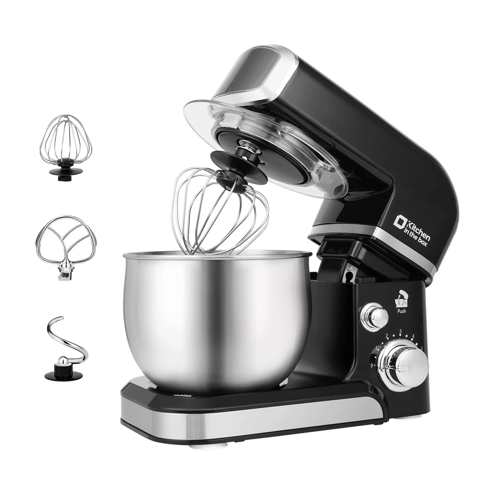 Stand Mixer,3.2Qt Small Electric Food Mixer,6 Speeds Portable Lightweight Kit...