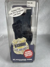 NEW Blackhawk Left Hand Law Enforcement Serpa Auto Lock Holster 44H003BK-L