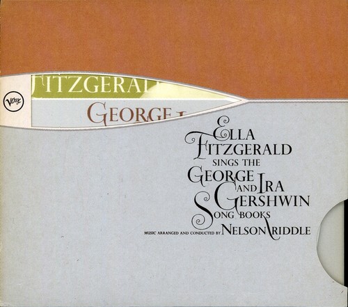 ELLA FITZGERALD SINGS GEORGE & IRA GERSHWIN SONGBOOK VERVE MASTER 4CD.FREE P&P