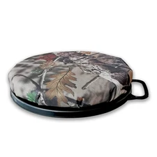 Swivel Bucket Lid Seat with Padded Camo 5 Gallon Pail Top Seat Cushion for Hu...