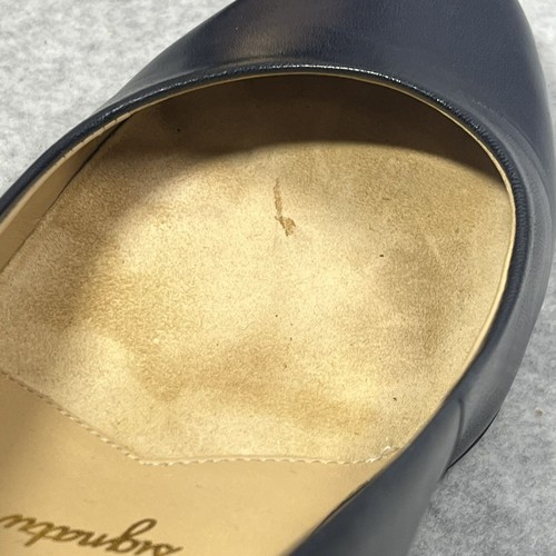 Trotters Signature Penelope Women 8.5 M Navy Blue Leather Pump Flight Attendant - Picture 9 of 16