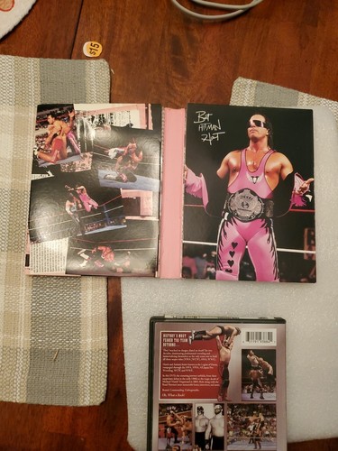 WWE/WCW Wrestling 2 DVD Bundle Bret Hitman Hart And The Road Warriors Vintage - Bild 3 von 6