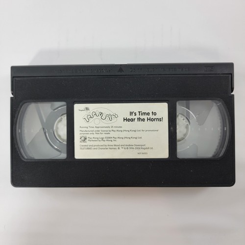 Teletubbies~It’s Time to Hear The Horns VHS, Ultra Rare Promo Tape (UNTESTED) - Picture 1 of 8