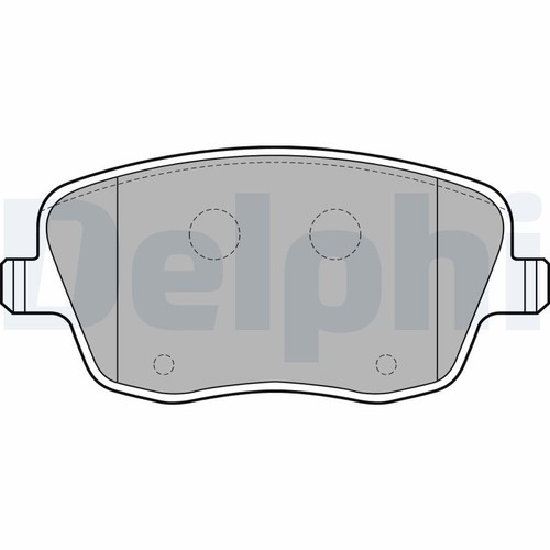 Disc Brake Brake Pad Set Delphi LP1728 Fits Seat Skoda VW Cordoba Ibiza Fabia - Picture 1 of 3