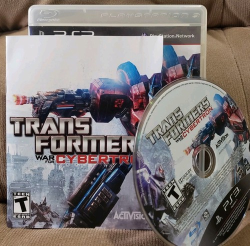 Transformers: War for Cybertron (Sony PlayStation 3, 2010) Original Komplett