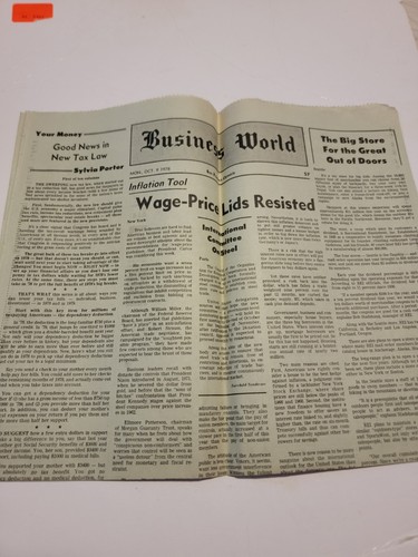 Vintage Partial Newspaper 1978 October 9th San Francisco Chronicle - Picture 4 of 4