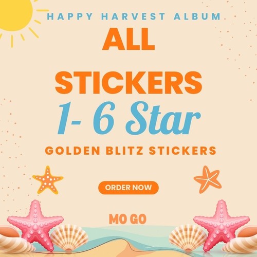 Monopoly_Go STICKERS 1⭐-6⭐ALL STICKERS AVAILABLE - Fast & Safe Delivery MOGO