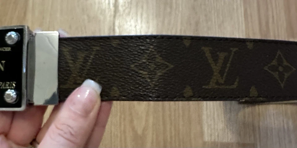 Louis Vuitton Gürtel Schnalle Länge 115 cm braun - Bild 3 von 4