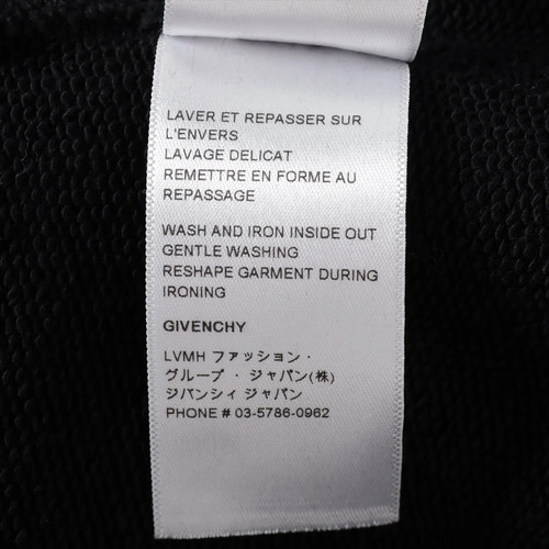 Givenchy 21SS Cotton Basic knitted fabric M Men's Black BMJ0A930AF - Picture 6 of 8