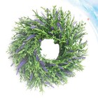  Lavendelkranz Künstlich Blumengirlanden Dekorative Türdekoration