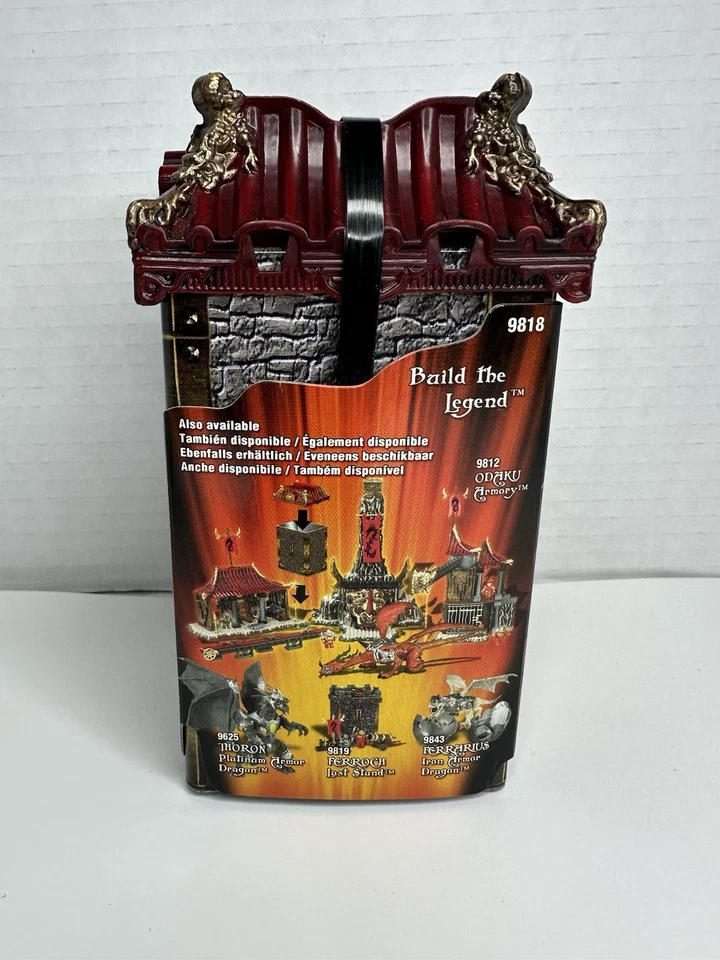 Mega Bloks Dragons Metal Ages Magnetic 9818 - Odaku Invasion 15 Pcs VINTAGE 2005 - Image 2 of 4