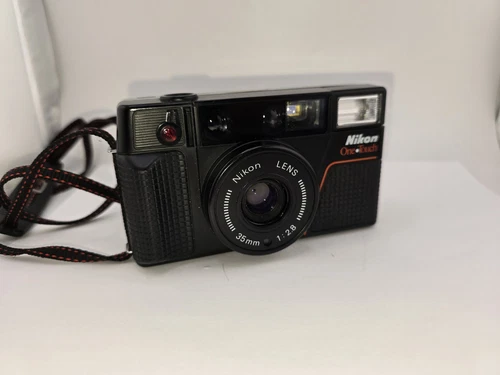 Nikon One Touch L35AF2 35mm 1:2.8 Point and Shoot Film Camera Parts Only!