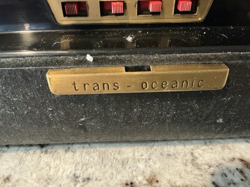 Récepteur radio ondes courtes Zenith TransOceanic H500 - Photo 2/4