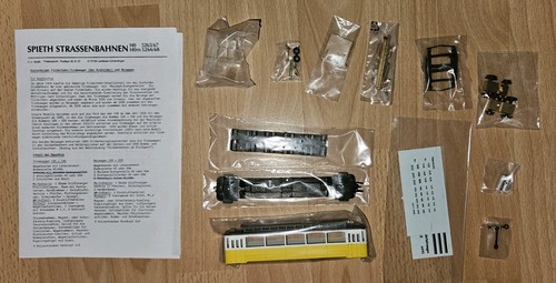 Rarität Spieth H0 Stuttgarter Straßenbahn Filderbahn "Krefelder Wagen" neu OVP  - Bild 4 von 4