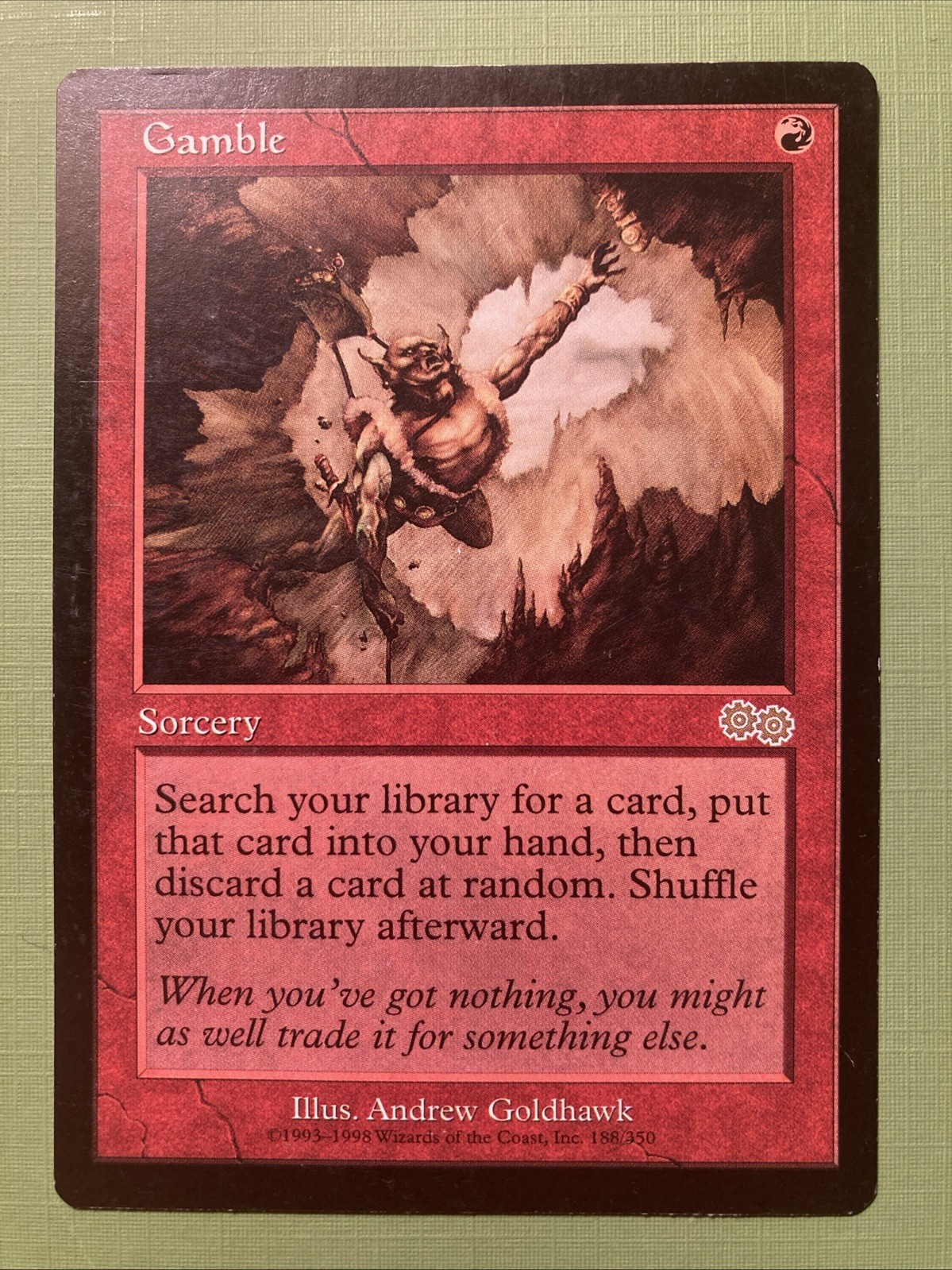 MTG - Gamble - Urza's Saga - LP