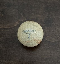 1950's Era Chevrolet 2 Vintage Golf Ball