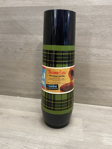 Termo Termo Serv Quart de Colección Aguacate Verde Negro Cuadros RhinoWrap EE. UU. - Imagen 4 de 8