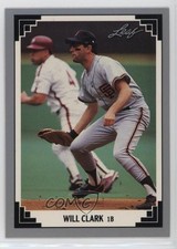 1991 Leaf Will Clark #238 14x1