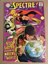 Spectre 4 Dc 1968 Neal Adams Story Cover Art Stop That Kid Silver Age Vg
