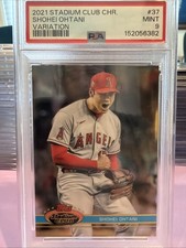 2021 Topps Stadium Club Chrome - 1991 Stadium Club Variation Shohei Ohtani #37