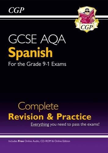GCSE Spanish AQA Complete Revision & Practice: with Online... - CGP Books - Picture 1 of 1
