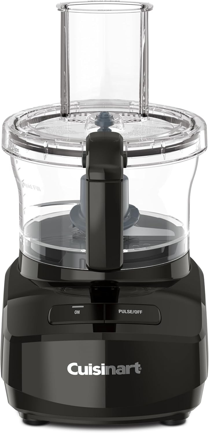 Cuisinart FP-7BKFR 7-Cup Food Processor, Black - Certified R