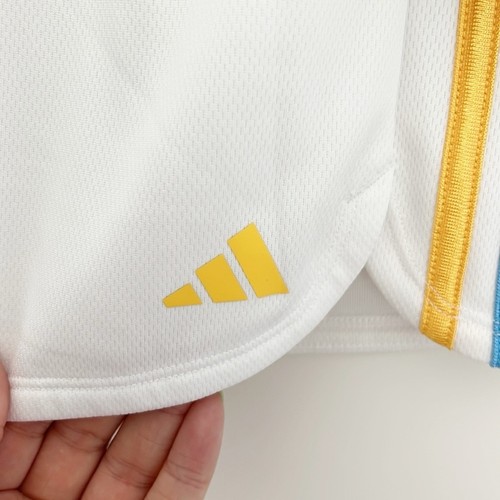 Girls Adidas Lined Mesh Pacer Short Size Large (14) - Picture 5 of 7