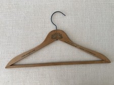 Wood Advertisement Hanger - Ramona Die Works  Cleaners Arcadia, CA