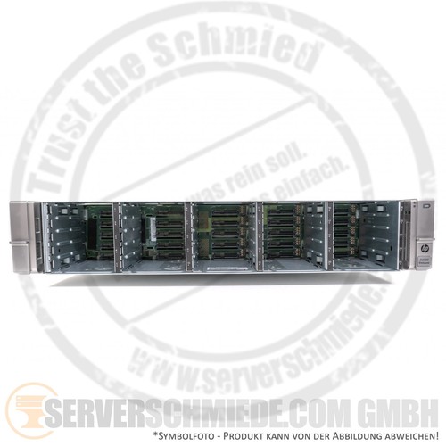 HP 19" D3700 Storage 25x 2,5" SFF HDD SSD 2x JBOD 12G SAS Controller QW967 QW967 - Afbeelding 2 van 4