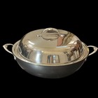 Hestan NanoBond Titanium Stainless Steel 14" Wok Covered with Lid #60033 Used
