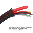 Cable Sleeve Wire Wrap Self Wrapping Wire Loom Easy To Cut Polyethylene For KFCW