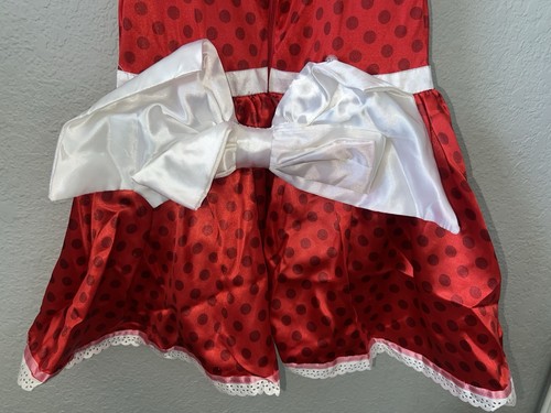 4PC- Strawberry Shortcake Adult Halloween Costume Large (10-12) - Picture 9 of 12