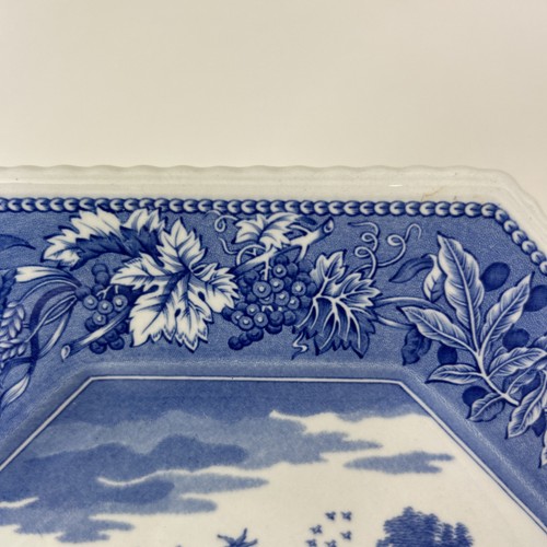 Spode Blue Room Sutherland Collection LUCANO 9 1/2" Octagonal Plate England - Picture 6 of 10