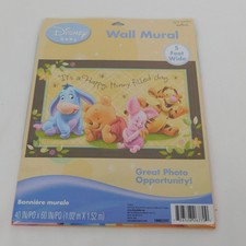 Disney Baby Winnie The Pooh Wall Mural Party Decoration 5 Ft Wide Tigger Piglet
