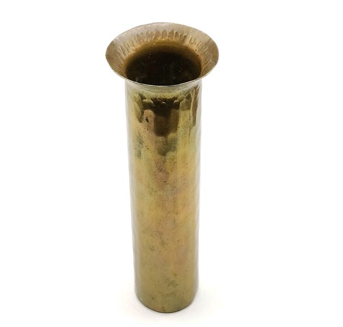 WW2 WWII Trench Artillery Shell Hammered Art Vase Hammered 5"