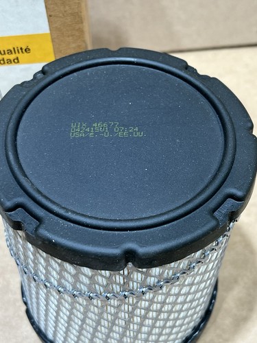 Filtro de aire genuino Wix 46677 hecho en EE. UU. nuevo stock antiguo - Imagen 2 de 3