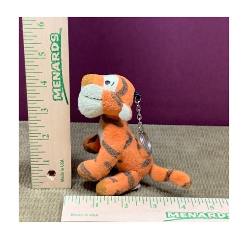 RARE HTF VINTAGE DISNEYLAND'S SMALL TIGGER KEY CHAIN PLUSH/STUFFED ANIMAL - Picture 6 of 7
