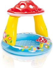 Intex BabyPool ''Mushroom'' mit Sonnenschutz, Wasserbedarf ca 45l, aufblasbare