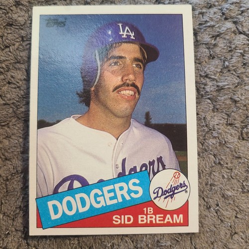 SID BREAM ROOKIE 1985 TOPPS #253 DODGERS / BRAVES RC BASEBALL CARD