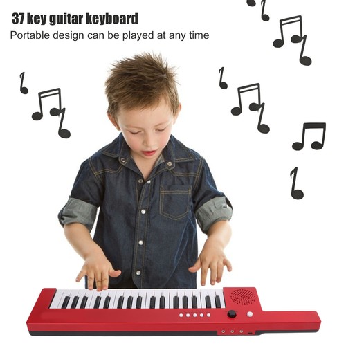 37 Key Keyboard Piano Portable Guitar Electronic Organ Mini Keytar Education - Bild 13 von 29