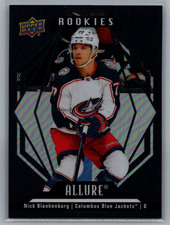 2022-23 Upper Deck Allure - Rookies Nick Blankenburg #132 Black Rainbow (RC)