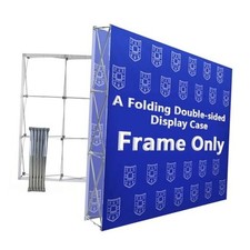 Portable Collapsible Pop Up Trade Show Display Backdrop 7.5x7.5FT Frame Only